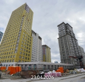 Ход строительства дома ГП-8 в ЖК Айвазовский (Айвазовский City) -