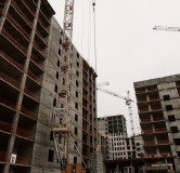 Ход строительства дома 29б, 2 этап, секция 5-8 в ЖК Заря -