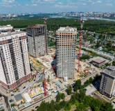Ход строительства дома секция 2а,2б,2в в ЖК Астон. Шесть звёзд -