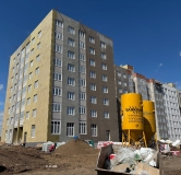 Ход строительства дома литера 1 в ЖК Атмосфера -