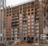 Ход строительства дома корпус 2.1 в ЖК Бионика Заповедная -