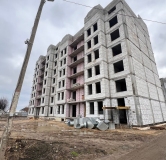 Ход строительства дома № 1Б поз.1 в ЖК По ул. Фучика -