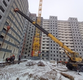 Ход строительства дома 13 в ЖК Приозерный -