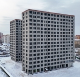 Ход строительства дома № 33, корпус 1 (ГП-1) в ЖК Свой -