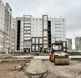 Ход строительства дома 2 в ЖК Флэт168 -