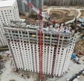 Ход строительства дома 7 в ЖК Основатели -