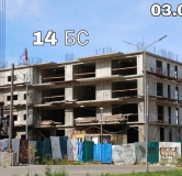 Ход строительства дома секция 14 в ЖК Мега -