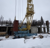 Ход строительства дома 19, секции 1-3 (1 этап) в ЖК Притяжение -