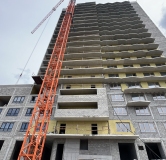 Ход строительства дома 54 в ЖК Интро -