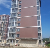 Ход строительства дома секция 1 в ЖК Корица -