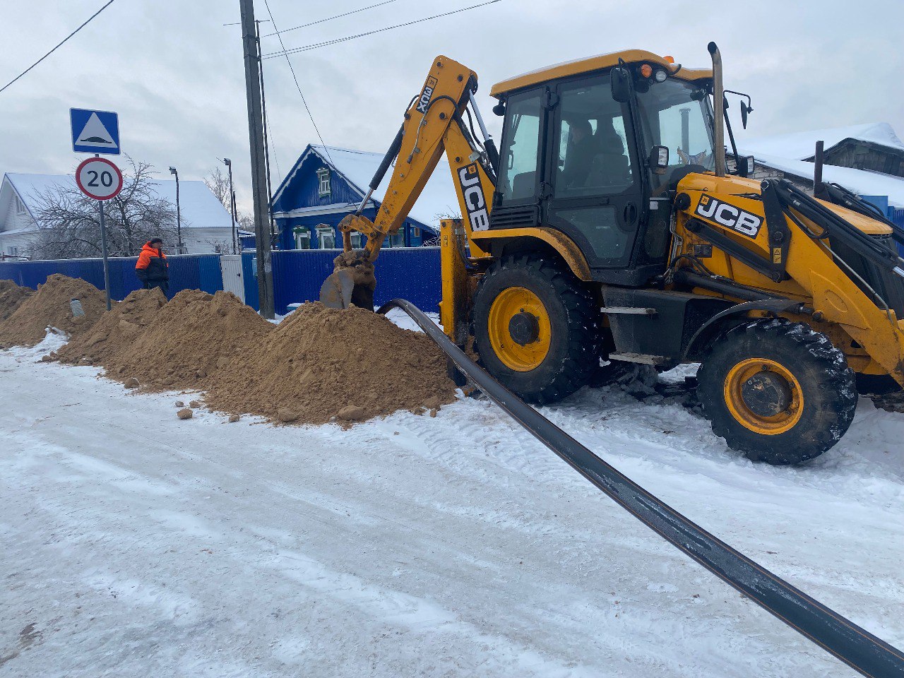 Более 5 км внутрипоселкового газопровода проложили в нижегородском поселке Пыра - фото 1