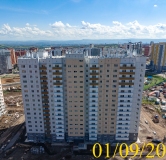 Ход строительства дома 11 в Микрорайон Нанжуль-Солнечный -