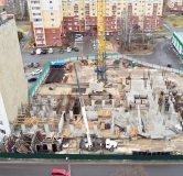 Ход строительства дома 66, корпус 2 в ЖК Квартал на Знаменского -