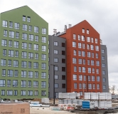 Ход строительства дома Литер 1 в ЖК Цветной бульвар -