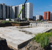 Ход строительства дома 43 в ЖК Притяжение -