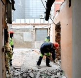 Ход строительства дома 4А в Клубный дом Коллекционер -