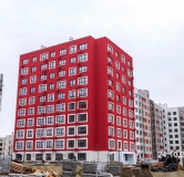 Ход строительства дома 2.3 в ЖК Кантри -