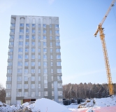 Ход строительства дома 3 в ЖК Разум в Академическом -