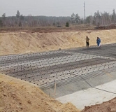 Ход строительства дома 8 в ЖК По ул. Изыскателей (мкр. Восточный) -