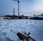 Ход строительства дома 5 в ЖК Окская Стрелка -