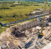 Ход строительства дома 1.1.1 в ЖК Чистое небо -