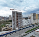 Ход строительства дома 1В в ЖК На Тенистой -