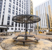 Ход строительства дома Позиция 13.2 в ЖК Яблоневые сады -