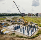 Ход строительства дома № 22 в Микрорайон Новая Жизнь - Ройка -