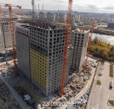 Ход строительства дома ГП-7 в ЖК Айвазовский City -