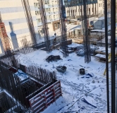 Ход строительства дома 1 в ЖД Парковый -