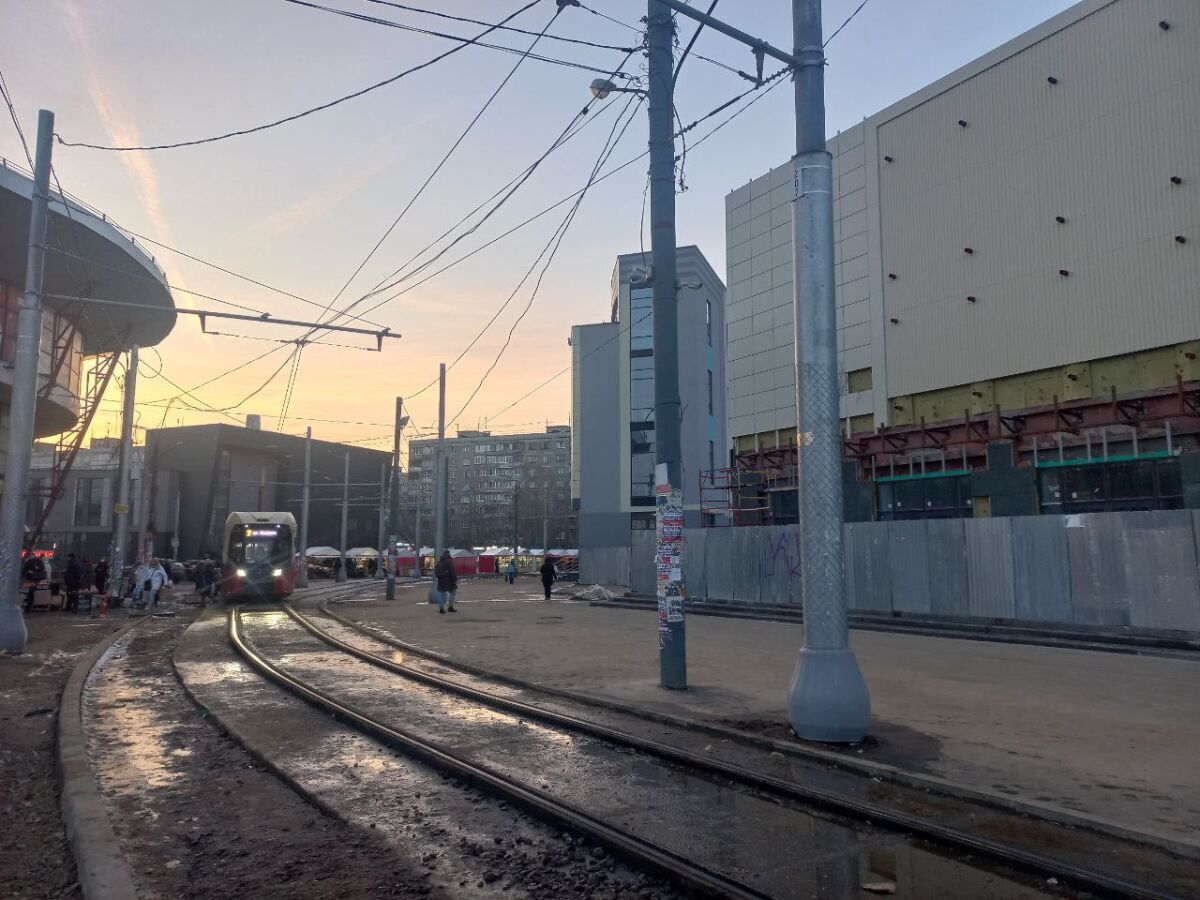 Ремонт трамвайных путей завершился на Окском съезде в Нижнем Новгороде - фото 1