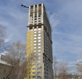 Ход строительства дома 2 в ЖК Новация -
