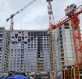 Ход строительства дома 5.4 в ЖК Новокольцовский -