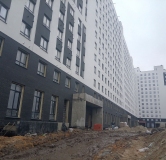 Ход строительства дома 4 в ЖК Лугометрия -