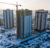 Ход строительства дома секция 2а,2б,2в в ЖК Астон. Шесть звёзд -