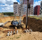 Ход строительства дома 13 в ЖК Скандинавия -