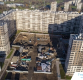 Ход строительства дома 1 в ЖК Полюстрово -