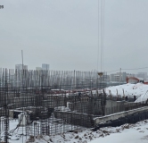 Ход строительства дома литер 18 в ЖК Холмогоры -