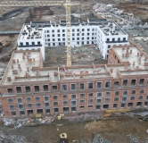 Ход строительства дома 4 в ЖК Эстетика -