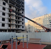 Ход строительства дома 2 в ЖК Небо -