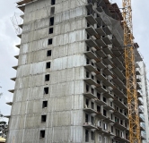 Ход строительства дома 1 в ЖК М2 Иркутск (М2 Residence) -