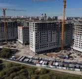 Ход строительства дома 2098, корпус 3 в ЖК Игрим -