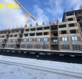 Ход строительства дома 4 в ЖК Алтын Яр -