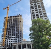 Ход строительства дома 1 в ЖК Wellart City -