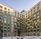 Ход строительства дома № 4, корпус 2 (ГП-8) в ЖК Октябрьский на Туре -