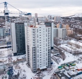 Ход строительства дома 4 в ЖК Белый квартал на Свободном -