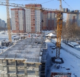 Ход строительства дома 2 в ЖК Крылья -