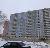 Ход строительства дома № 2 в ЖК Городские сады -