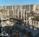 Ход строительства дома 2.1 в ЖК Клевер -