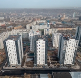 Ход строительства дома 3 в ЖК Белый квартал на Свободном -